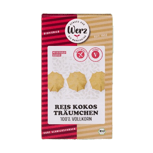 Reis Kokos Träumchen, Vollkornkekse - Werz