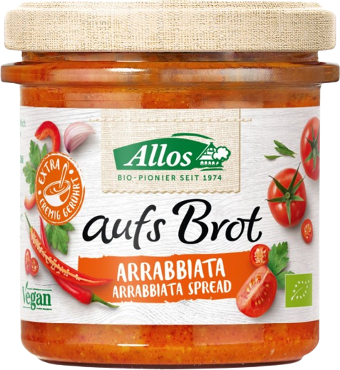 Sur le pain Arrabbiata - Allos