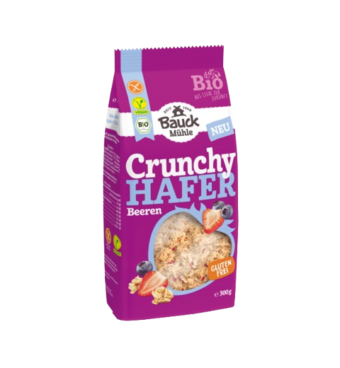 Hafer Crunchy Beeren- Bauck Mühle
