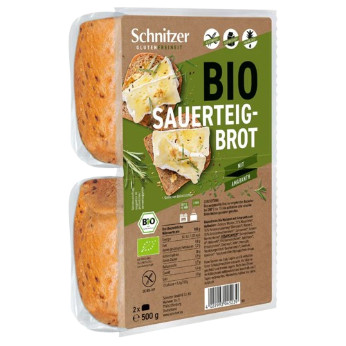 Aufbackbrot Rustico Amaranth Sauerteig - Schnitzer