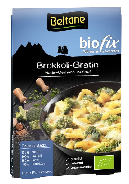 Gratin de brocoli Biofix - Beltane