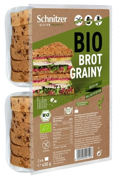 Brot Grainy - Schnitzer