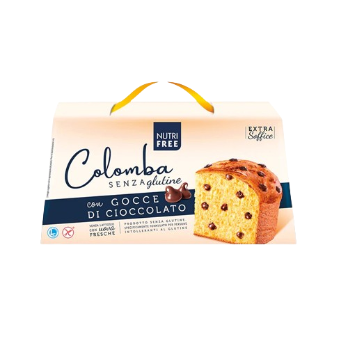 Colomba con gocce di cioccolato - Nutrifree