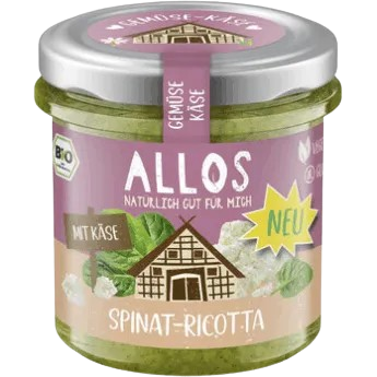 Auf's Brot Spinat Ricotta- Allos