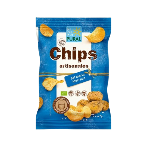 Kartoffelchips Meersalz Kessel - Pural