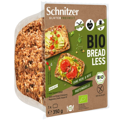 Bread Less Saatenbrot ohne Mehl - Schnitzer
