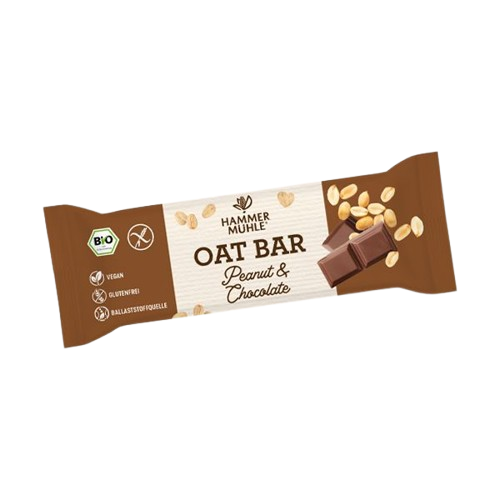 Oat Bar Peanut Chocolate- Hammermühle