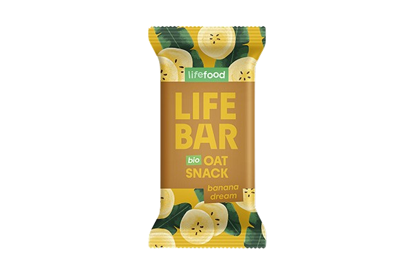 LIFEBAR Oat Snack banana dream - Lifefood