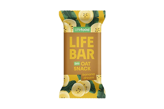LIFEBAR Oat Snack banana dream - Lifefood
