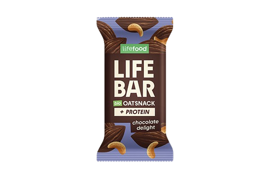 Lifebar Hafer-Snack + Protein Chocolate delight - Lifefood