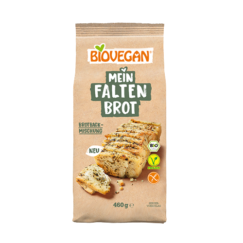 Mein Falten Brot Brotbackmischung - Biovegan - 31.07.2024