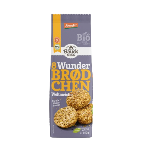 Mélange à pâtisserie Wunderbrødchen Champion du Monde - Bauckhof