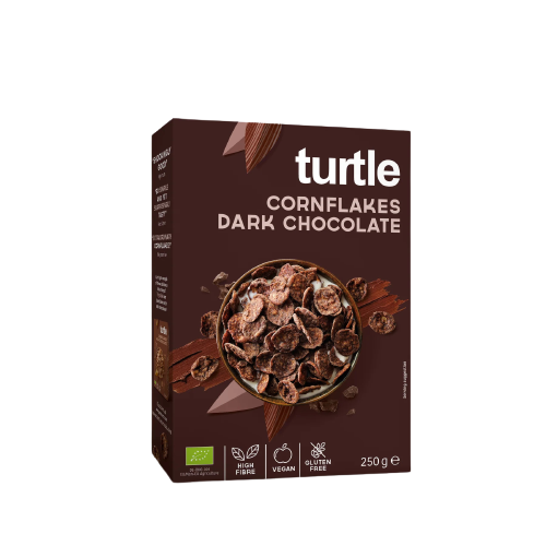 Cornflakes au chocolat noir - Tortue