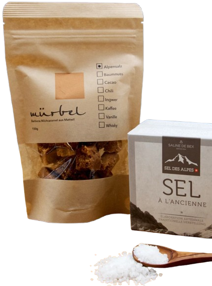 Mürbel Alpensalz- Mürbel CH