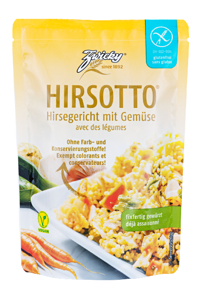 Hirsotto Hirsegericht mit Gemüse - Zwicky