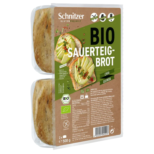 Pane al forno con chia e quinoa - Schnitzer