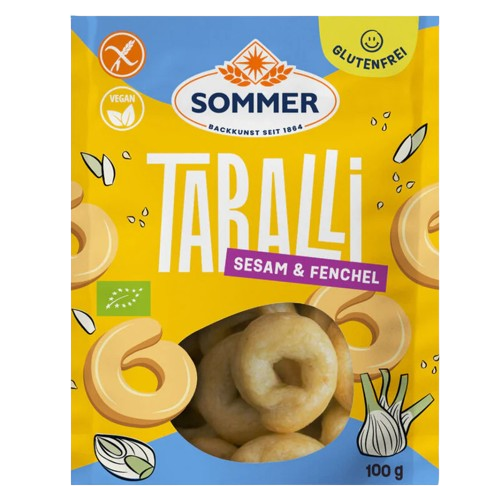 Taralli Sesam Fenchel glutenfrei - Sommer