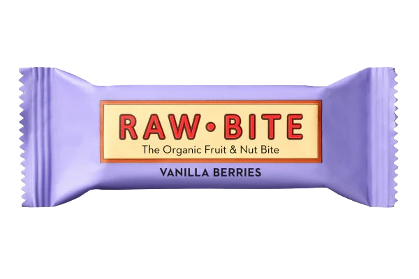 RAW Bite Vanilla Berries Riegel - Raw bite