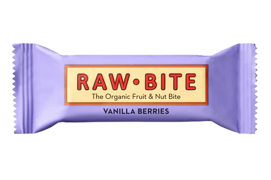 RAW Bite Vanilla Berries Riegel - Raw bite