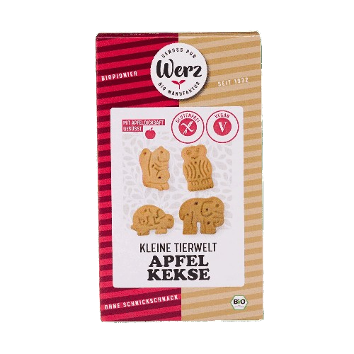 Werz Kleine Tierwelt Apfel Kekse für Gross und Klein- Werz