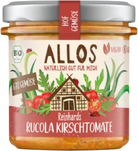 Auf's Brot Ruccola Kirschtomate- Allos