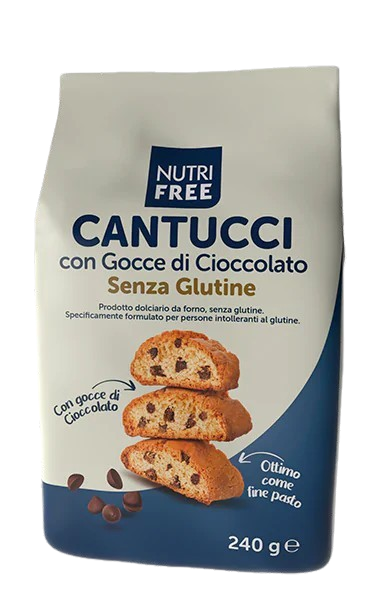Cantucci con gocce di cioccolato - Nutrifree