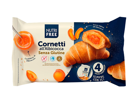 Cornetti à l'albicocca - Nutrifree