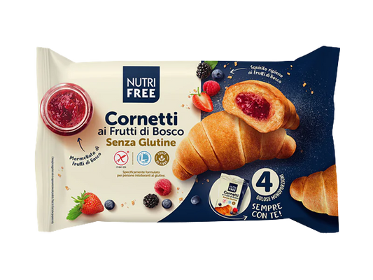 Cornetti et fruit de bosco - Nutrifree