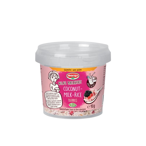 Nila`s Kokosmilch-Reis Beeren Vegi Bio Glutenfrei- Nila`s