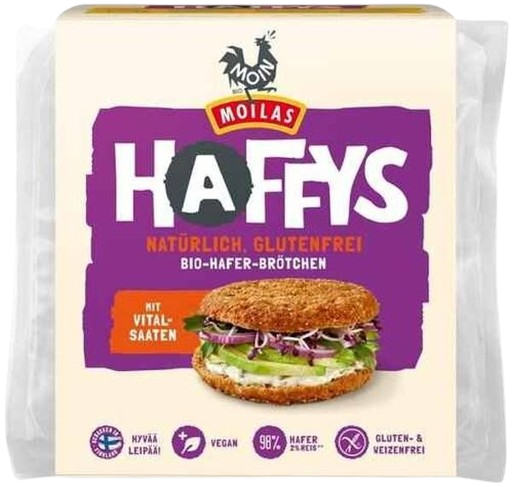 Haffys Haferbrötchen Vitalsaat - Moin Bio Backwaren