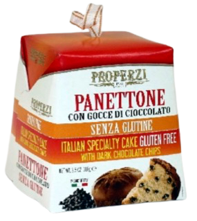 Panettone con gocce cioccolato - Properzi