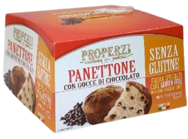 Panettone con gocce cioccolato gross - Properzi