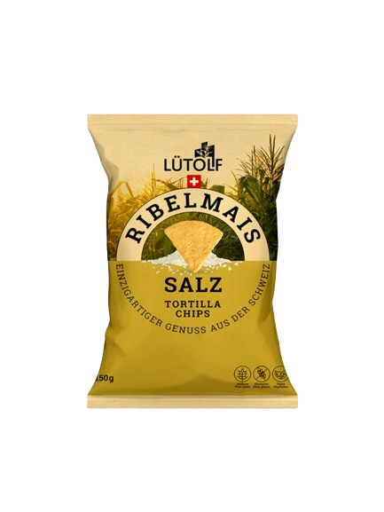 Ribelmais Tortilla Chips Salz - Lütolf