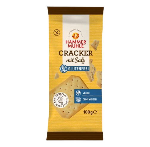 Cracker mit Salz - Hammermühle