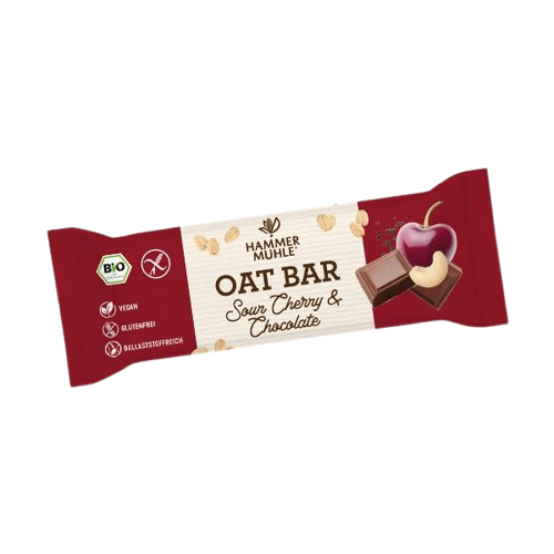 Oat Bar Sour Cherry & Chocolate- Hammermühle