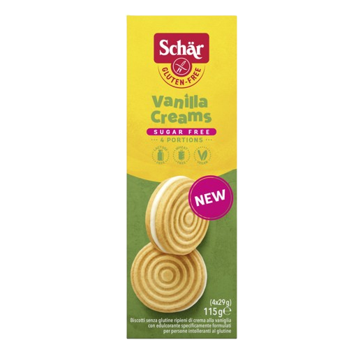 Vanilla Creams Sugar Free - Schär
